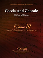 Caccia and Chorale Concert Band sheet music cover